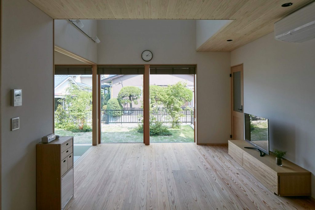 福岡市東区高美台の新築注文住宅「かくれんぼの家」の内観写真