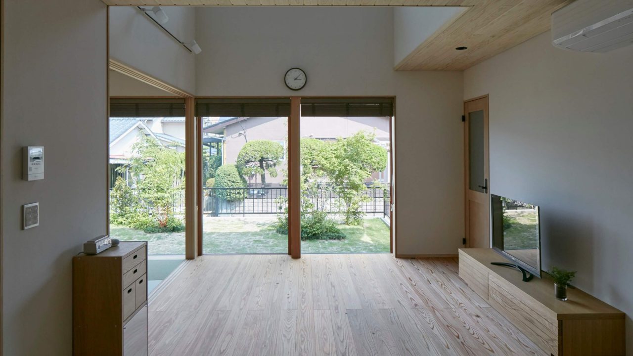 福岡市東区高美台の新築注文住宅「かくれんぼの家」の内観写真
