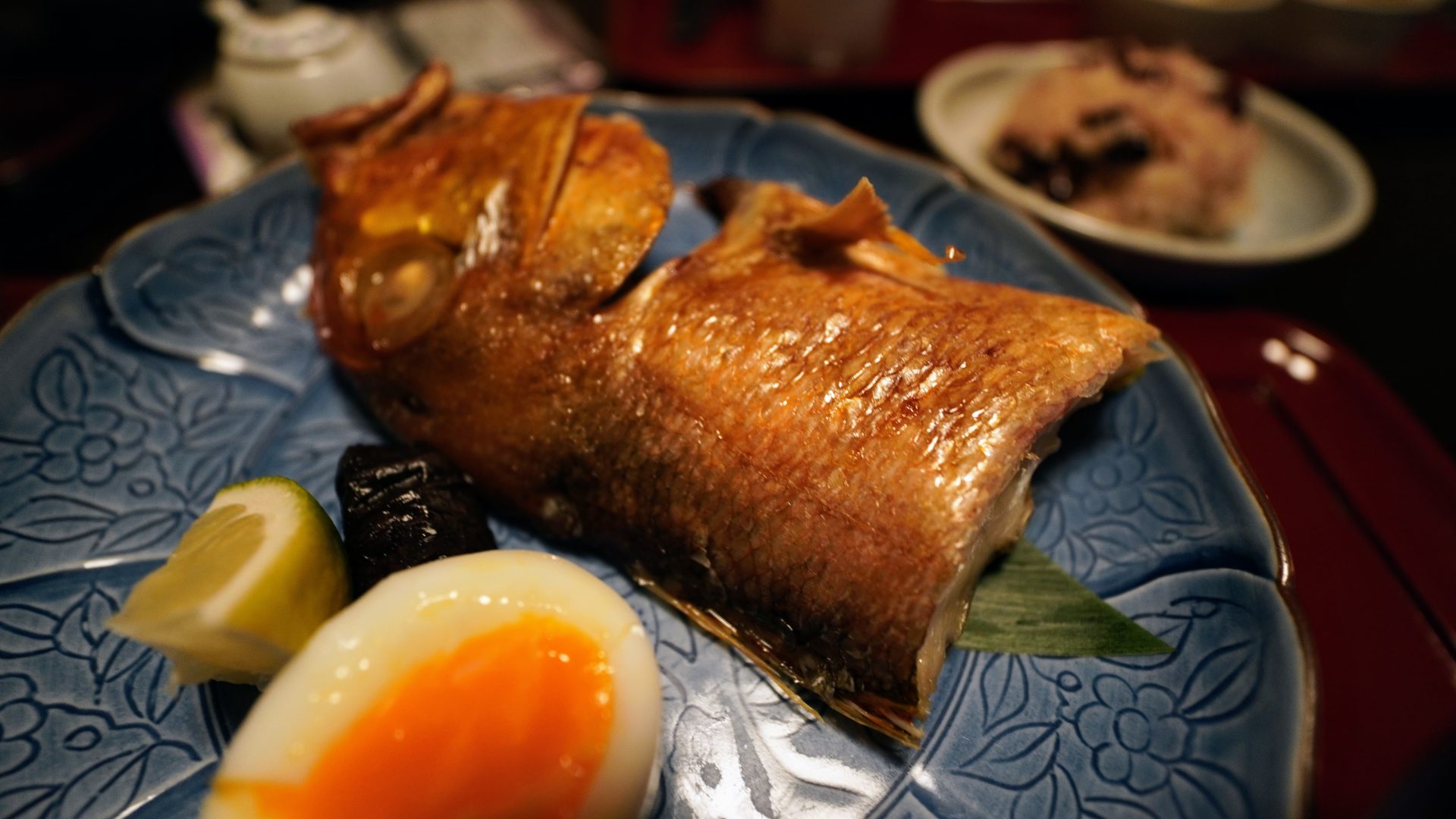 俵屋旅館のお料理朝食６