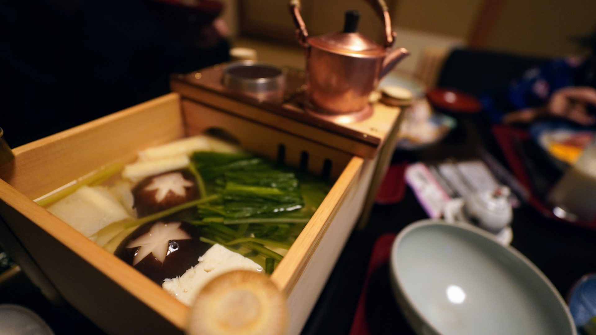 俵屋旅館のお料理朝食７